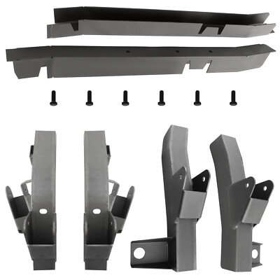 Frame Rust Repair Front+Rear Frame Section STEEL For Jeep Wrangler TJ 1997-2006