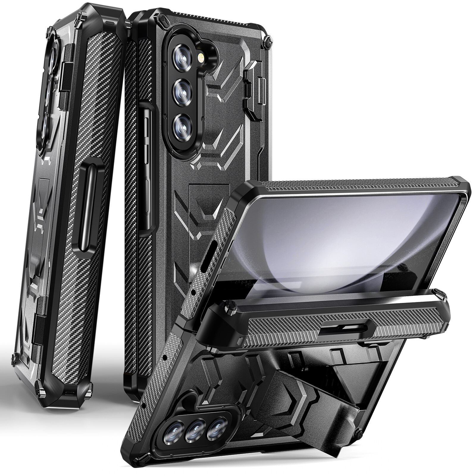 Galaxy Z Fold3 5G 256GB＋S Pen Pro＋ケース4つ For Samsung Galaxy Z Fold 3 4 5 Case S Pen Holder Hinge