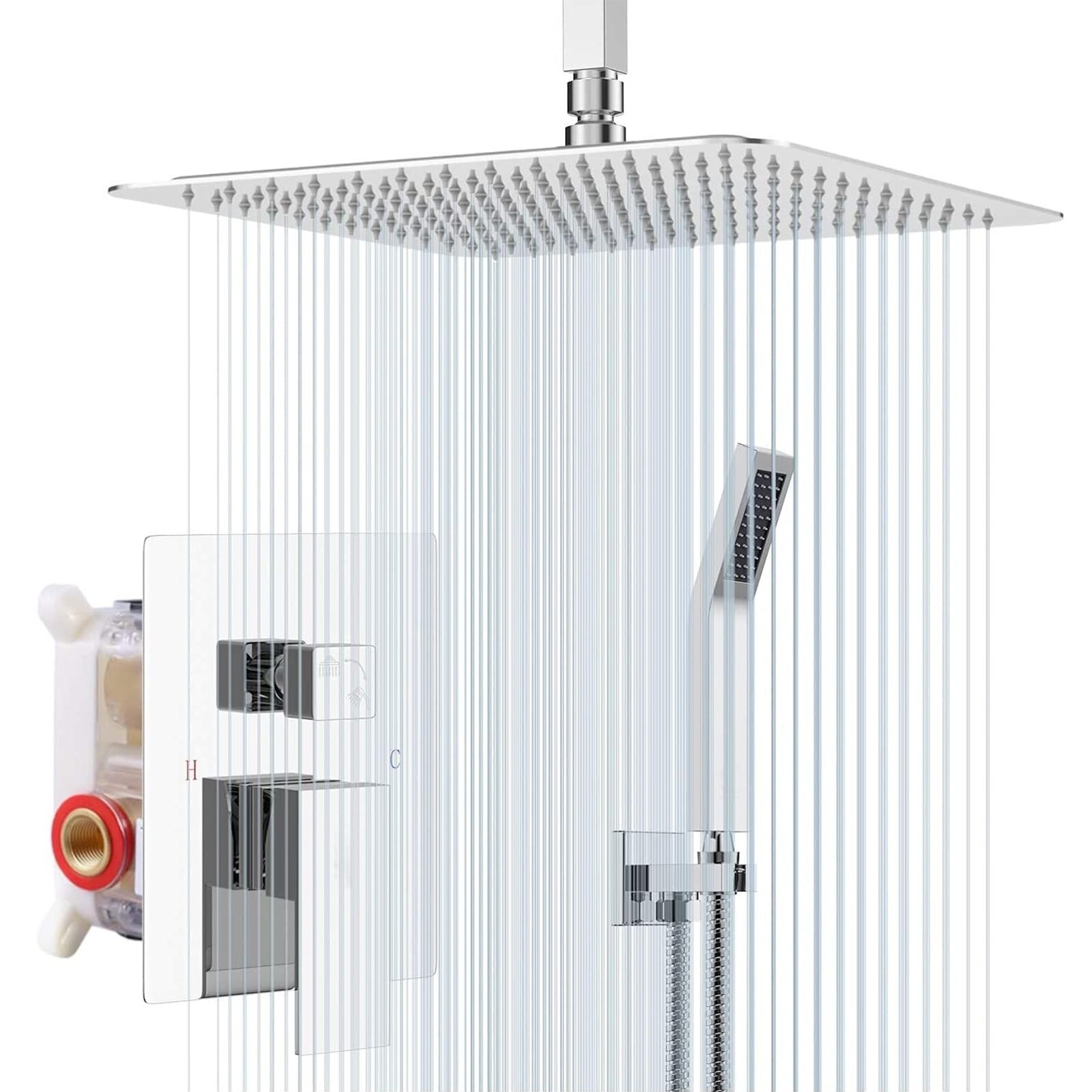Combo Shower System With Valve