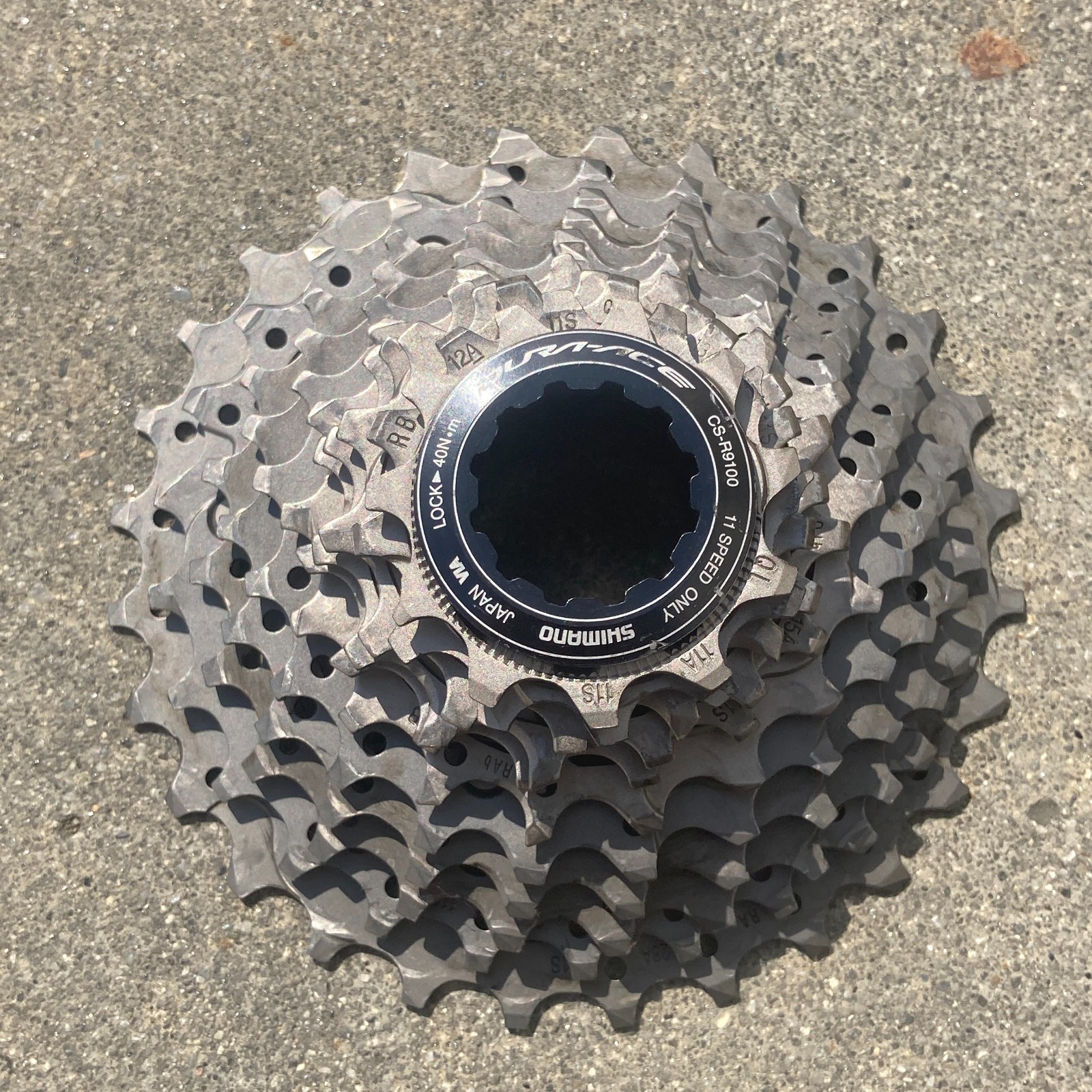 Dura-Ace CS-R9100 11 Speed 11-28T Titanium Cassette Road