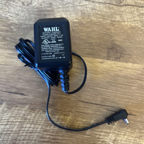 1.2V 150mA WAHL Battery Charger Model SCT / A10115 / P/N 97581305