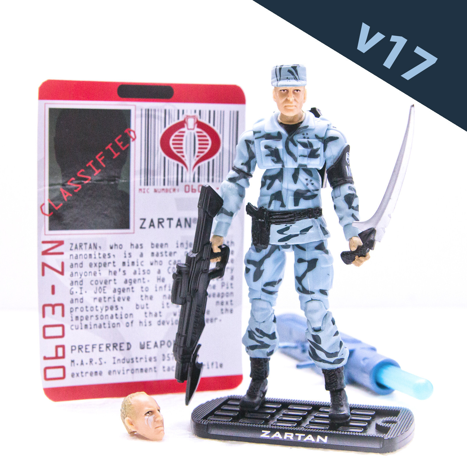 2009 Hasbro G.I. Joe 25th / Rise of Cobra ZARTAN v17 Figure 2009 Hasbro G.I. Joe 25th / Rise of Cobra ZARTAN v17 Figure
