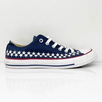 

Converse унисекс CTAS Ox 151016F синие повседневные туфли кроссовки размер M 6,5 W 8,5, Синий, Chuck Taylor All Star Ox