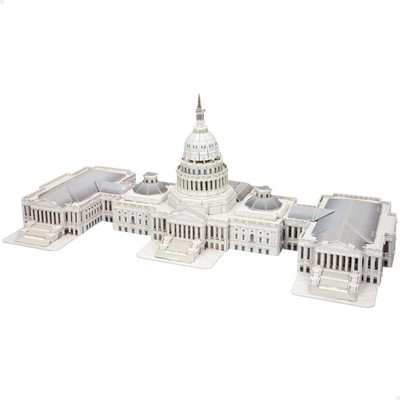 Colorbaby 49660 - Puzzle 3D Capitolio / Maqueta para construir para adultos y ni