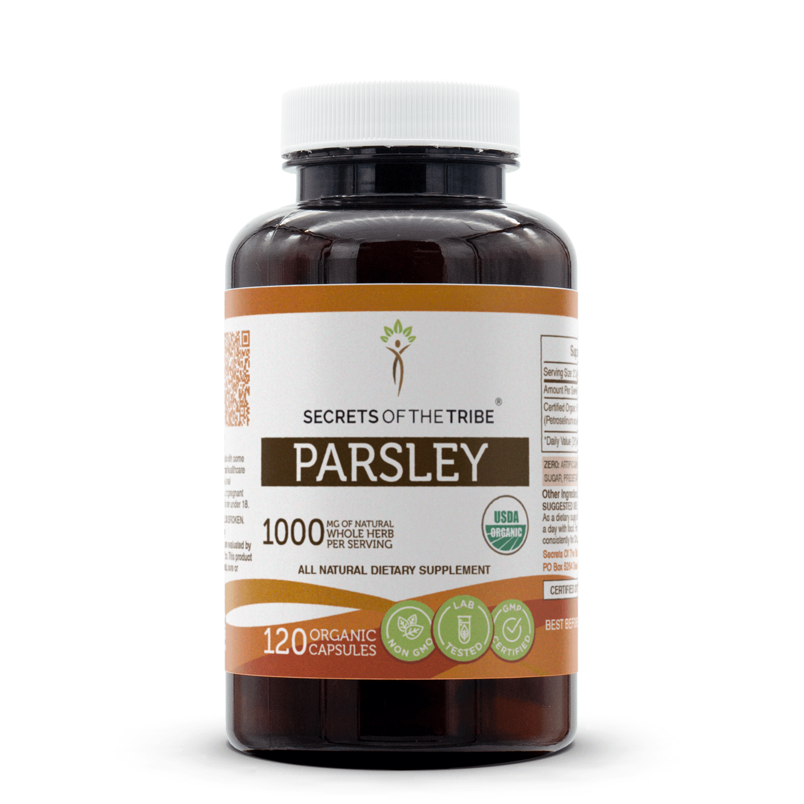 Secrets Of The Tribe Parsley Capsules,500 mg 