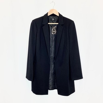 Oasis Black Blazer/Jacket UK 16