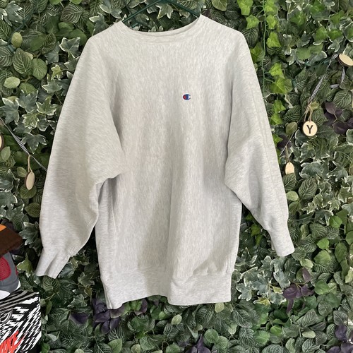 Vintage 1990s White Champion Reverse Weave Crewneck -  Israel