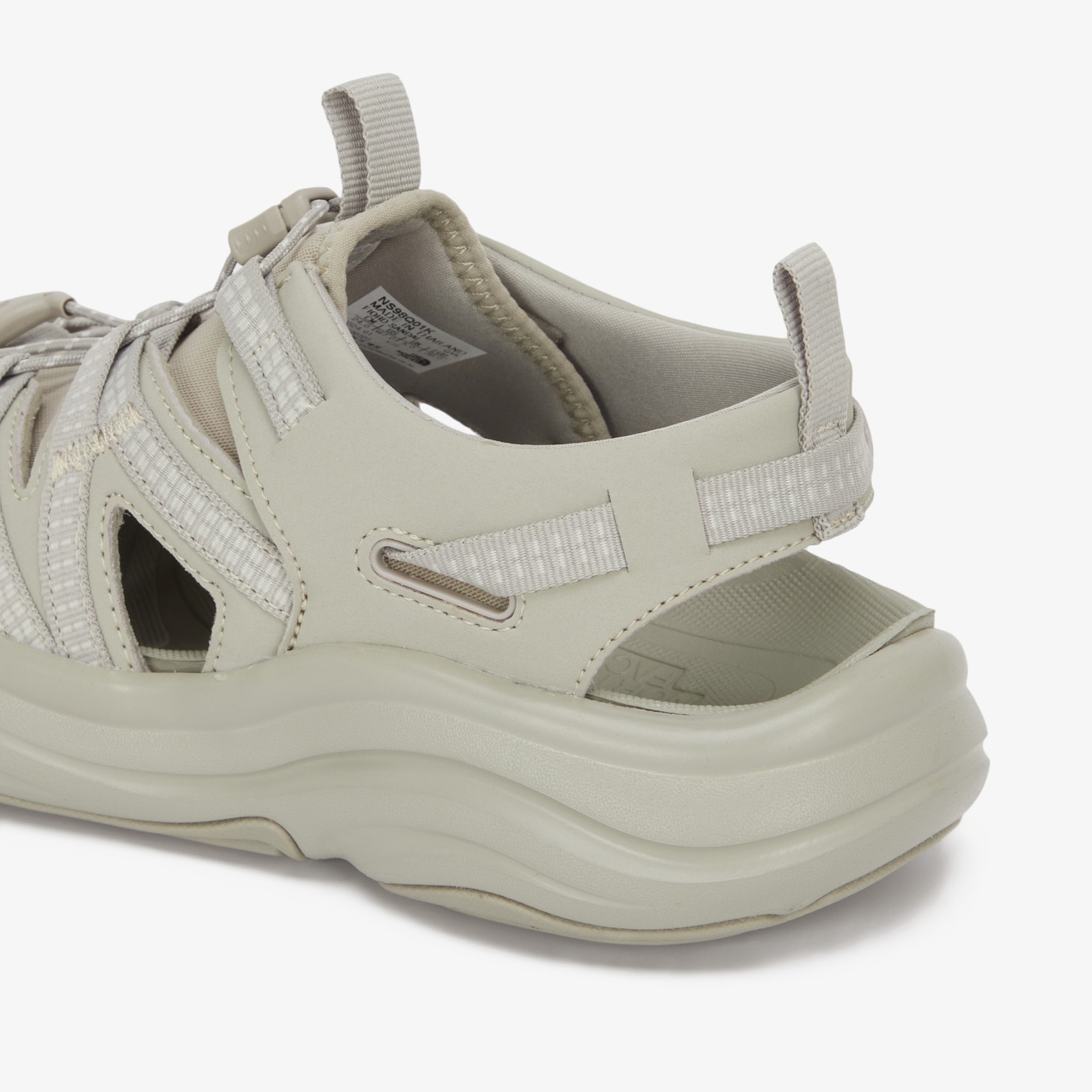 The North Face ★ FIORD SANDAL - NS98Q01 NEW THE NORTH FACE FIORD SANDAL NS98Q01K GRAYISH KHAKI US 5