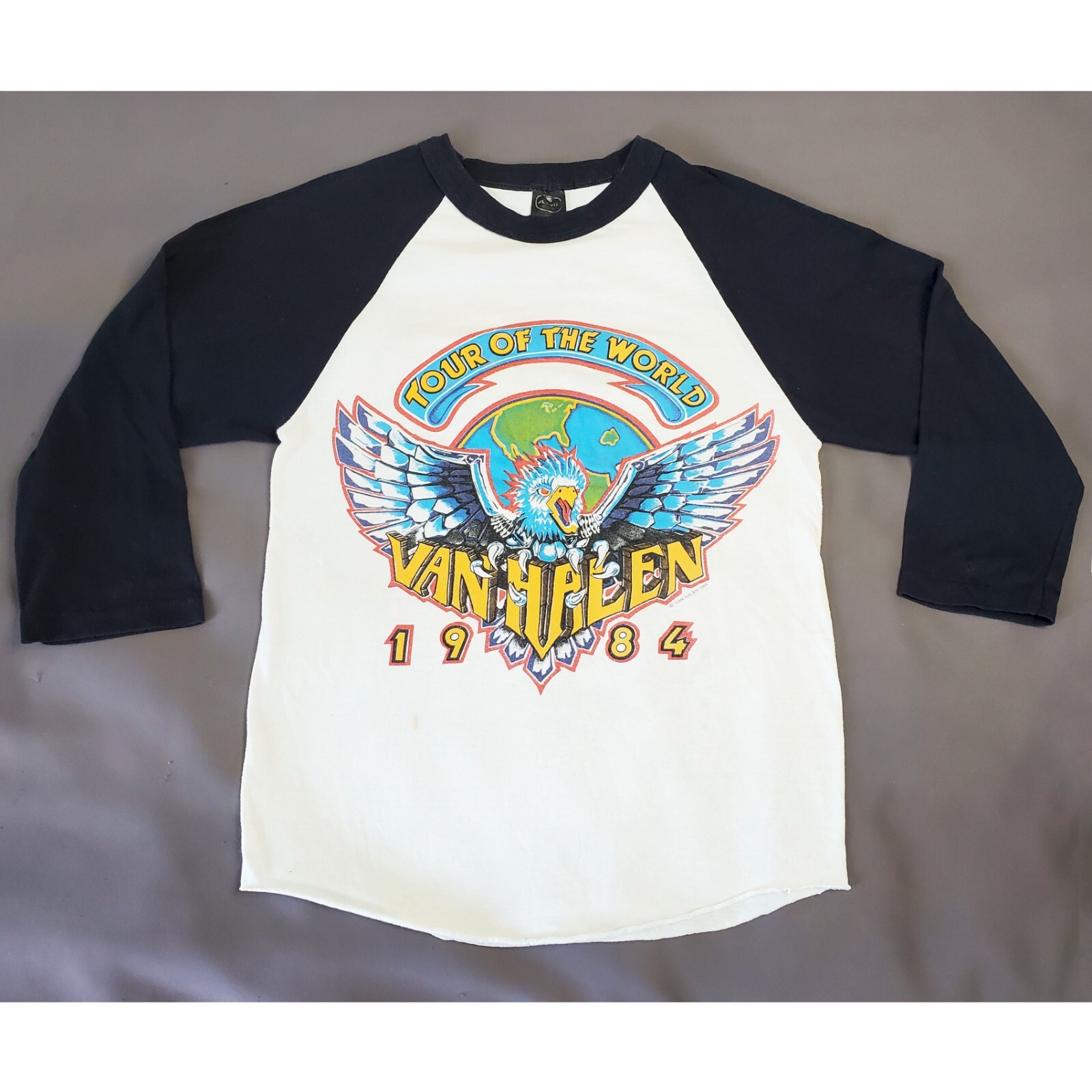 Van halen ヴァン・ヘイレン 1984 ツアーTシャツ 両面 2XL Van halen ヴァン・ヘイレン 1984 ツアーTシャツ 両面 2XL
