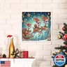 Christmas Diamond Art Painting Kit, 5D DIY Reindeer, Special Shape Crystal Diamond Partial Diamond Art Painting Mosaic Handicraft, Wall Art Painting For Bedroom, Office, Living Room Wall Decor Gift