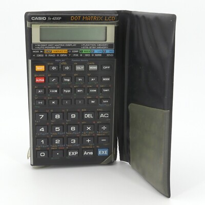 Casio Scientific Calculator fx-4200P 10-Digit Dot Matrix LCD Vintage (C13B4)