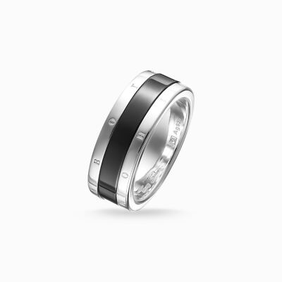 THOMAS SABO Ring Classic 925 Sterling Silber - TR2248-001-21, Schlichter Damenring