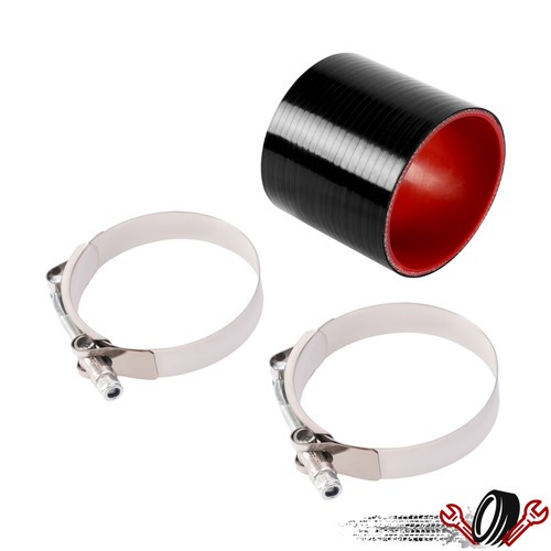 3 3-слойный патрубок турбонаддува/впуска/промежуточного охладителя в сборе Резиновый соединительный шланг + Т-образный зажим для болта