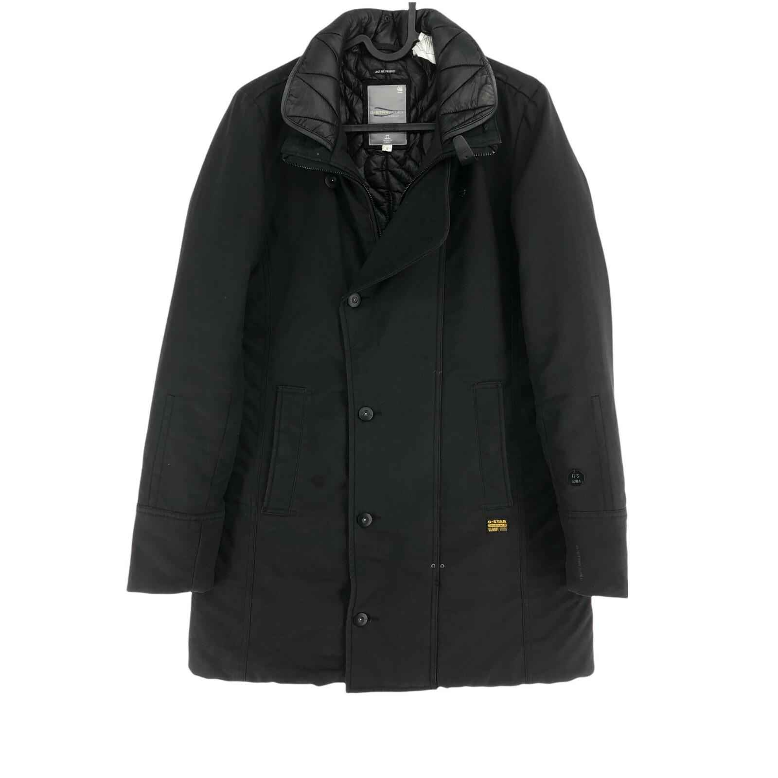 ジャケット・アウター G-STAR RAW Double Breasted Wool Coat Unisex Double Breasted Wool Coat | Black | G-STAR® US