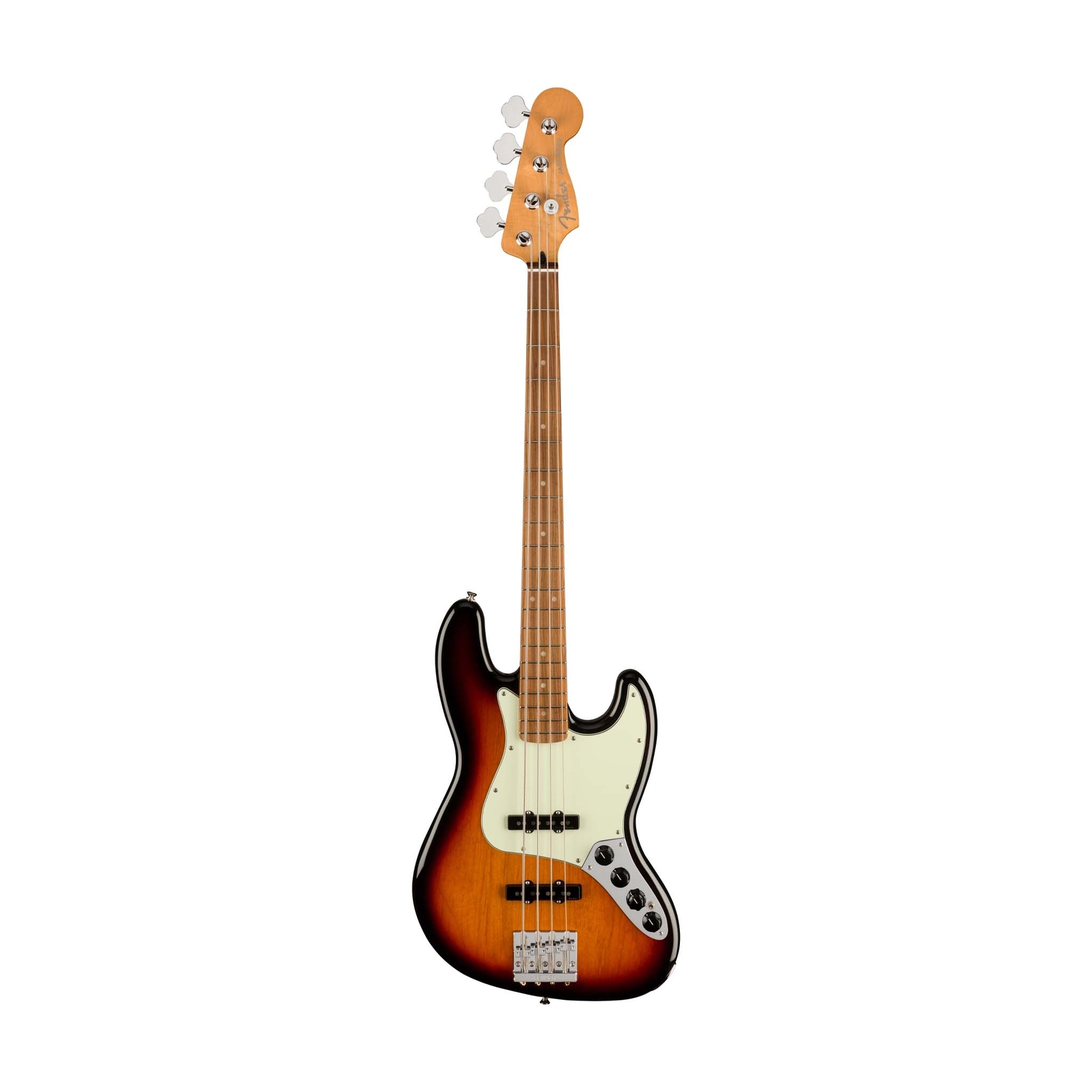 Fender Player Plus Jazz Bass Guitar, PF FB, 3-Color Sunburst