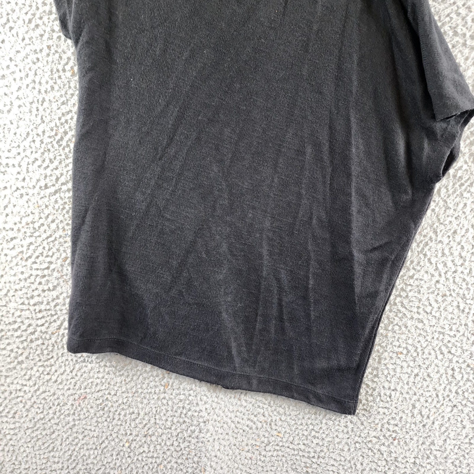 Sanctuary Parttime Lover Tee XXS Black Short Sleeves w/ Cold-Shoulder Cut-out - Picture 13 of 14