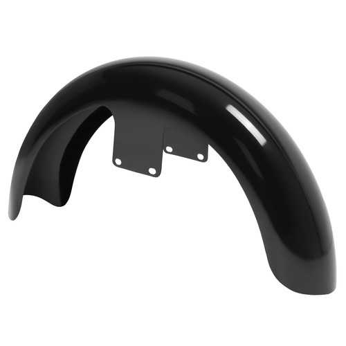Steel 19" Wrap Front Fender Black For Harley Touring Street Road Glide