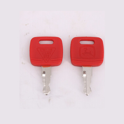 2X Ignition Key RE183935 For John Deere 5055E 5065E 5075E 5085E 5083EN 5093EN
