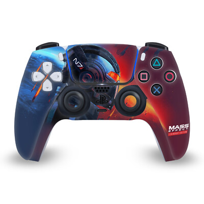MASS EFFECT LEGENDARY GRAPHICS VINYL SKIN FOR PS5 SONY DUALSENSE CONTROLLER