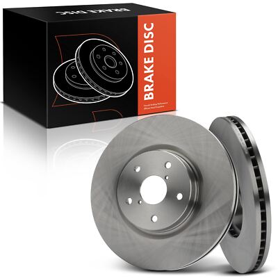 New 2Pcs Disc Brake Rotors for Subaru Legacy B9 Tribeca Outback WRX Front Side