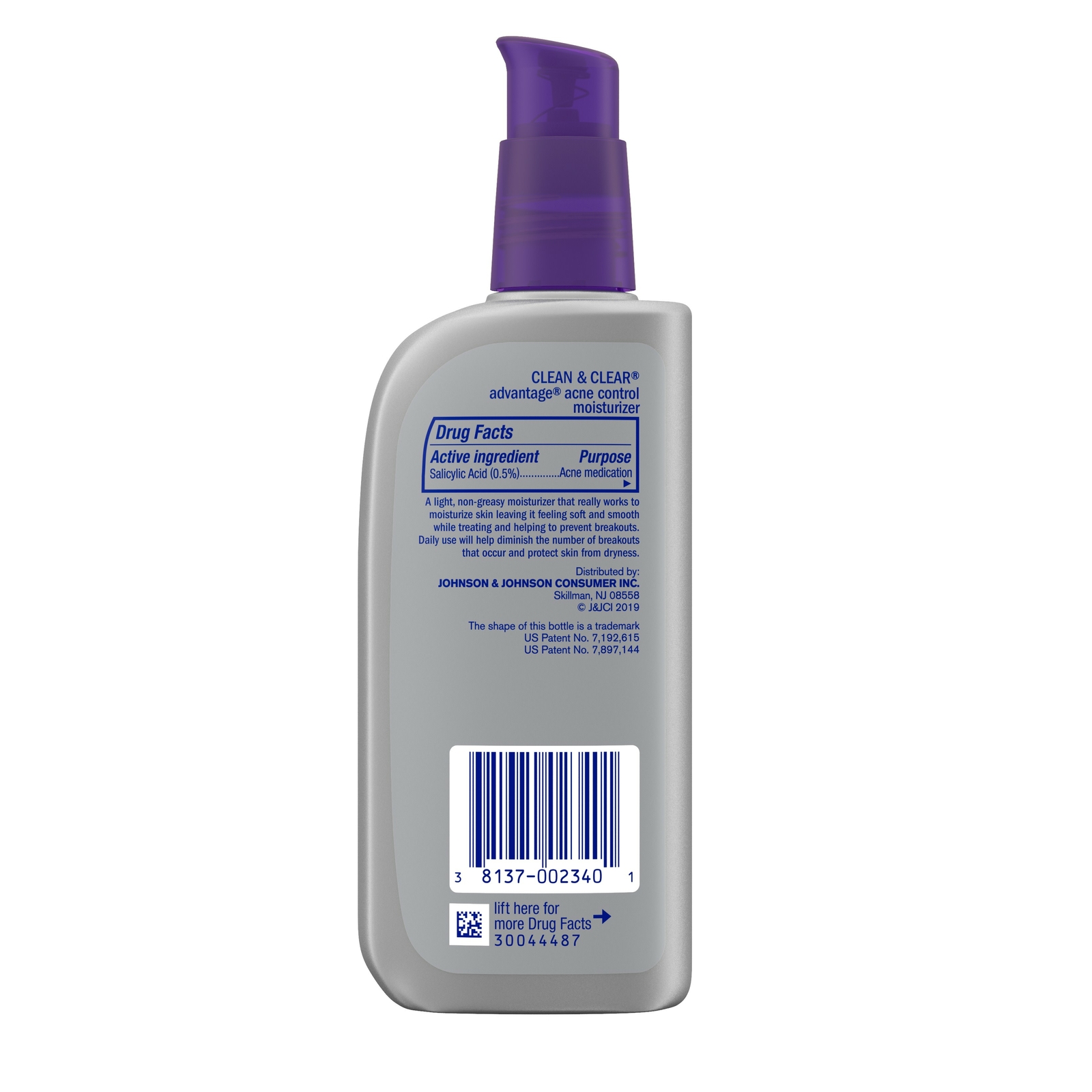 advantage acne control moisturizer