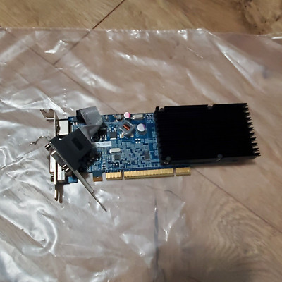 PNY VCG84512D3SPPB GeForce 8400GS 512MB HDMI VGA DVI Low profile PCI Video Card