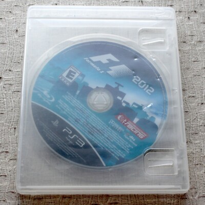 F1 2012 Sony PlayStation 3 2012 Tested PS3 clean DISC ONLY