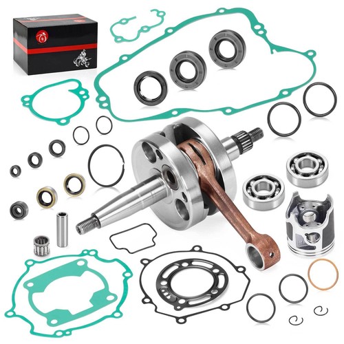 ENGINE REBUILD KIT CRANKSHAFT PISTON GASKETS Seal For KAWASAKI KX 85 2006-2013