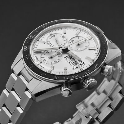Pre-owned Louis Erard Louiserard Sportive, M, S/s, Sil Chrno-d,s/s-b,m A