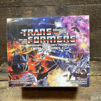 TRANSFORMERS 40TH ANN COLL TRADING CARD SEALED 24 Pack BOX IN STOCK!!