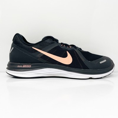 

Nike Womens Dual Fusion X2 819318-060 Черные кроссовки для бега, размер 11, Черный, Dual Fusion X2