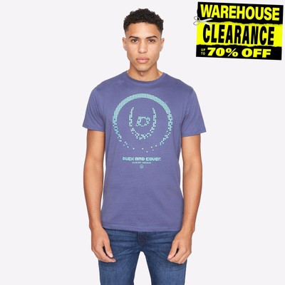 Duck And Cover Centrica Mens Casual Designer Fashion Top T-Shirt Black