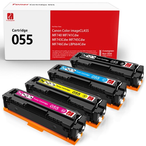 4PK CRG-055 Toner For 055 ImageCLASS MF741cdw MF743cdw | eBay