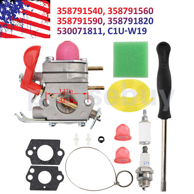 Performance Carburetor for Craftsman 358.791530 25cc Weed Eater 530071811