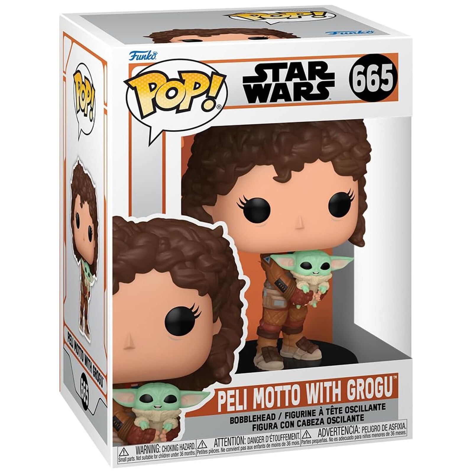 Funko Star Wars - Девиз Mandalorian S9 POP Peli с виниловыми фигурками Grogu в наличии