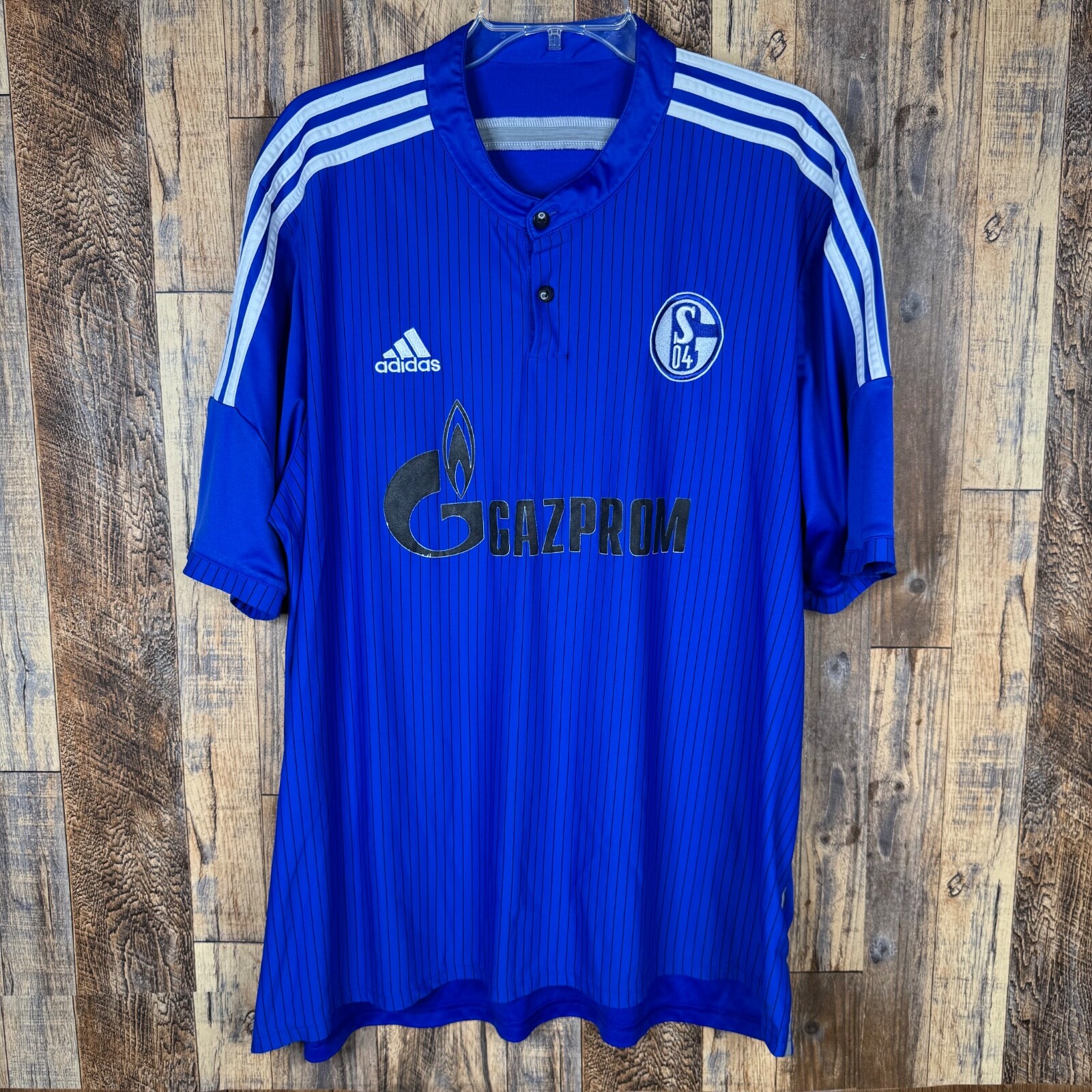 Schalke 04 2015-16 Home Soccer Football Jersey Adidas D88444
