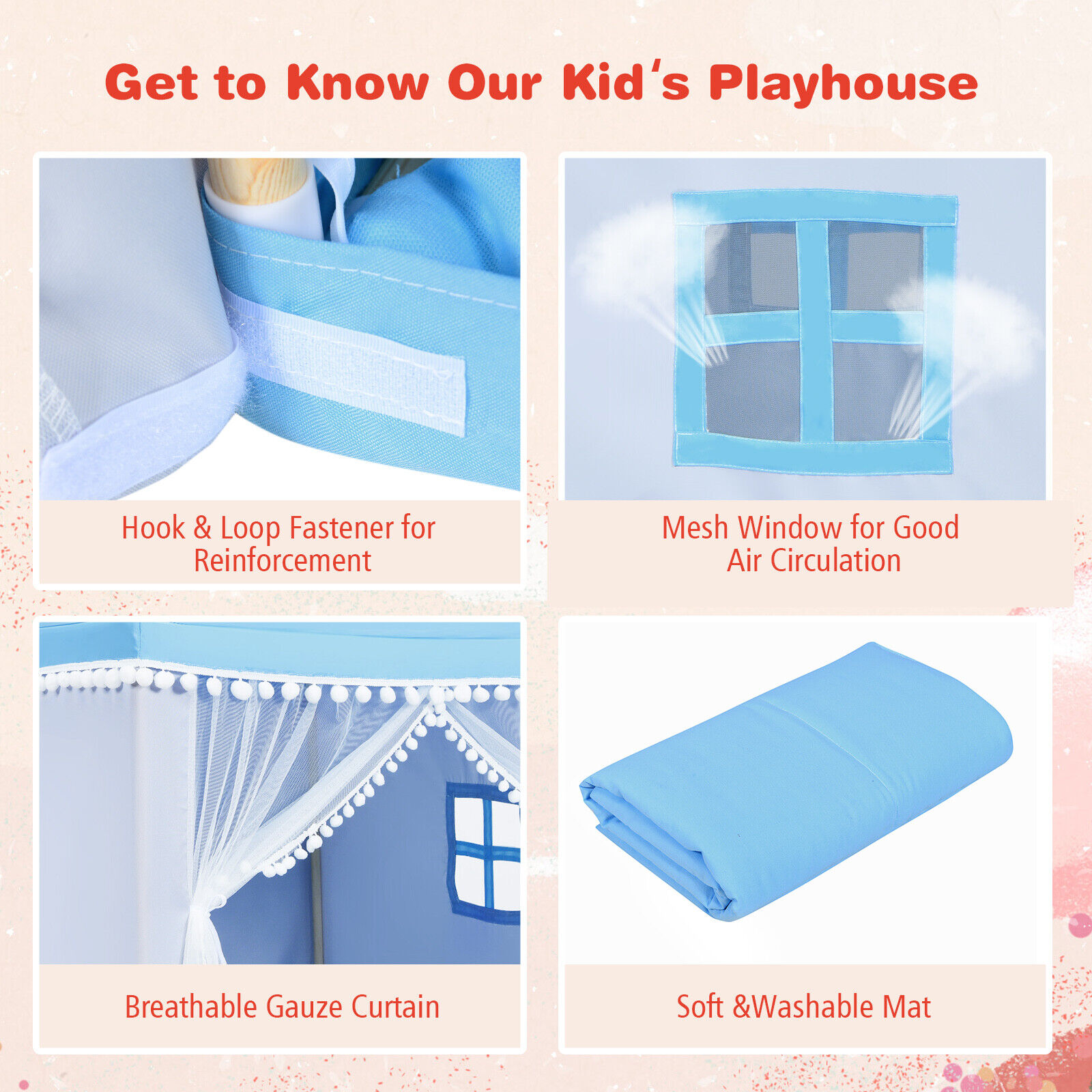 Sensory Calming Castle Tent