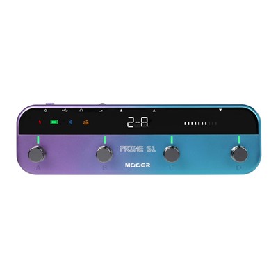 S1 Multi-Effects Processor, Stereo Electric Guitar Pedals with Wireless Foots...