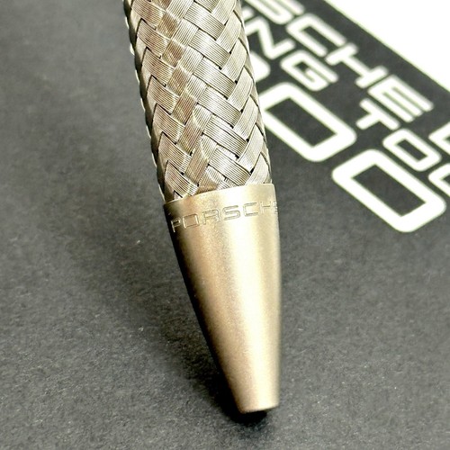 Porsche Design Tec Flex P3100 Braided Weave Ballpoint Pen Collectors Gift