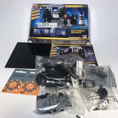Doctor Who Character Building Dalek Progenitor Room Mini Set Open Box.