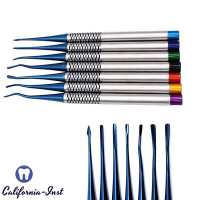 GERMAN X7 DENTAL PDL ELEVATOR PROXIMATORS LUXATING ROOT EXTRACTING DENTAL SET
