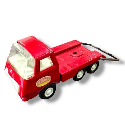 Vintage Tonka Mini Tanker Delivery Truck Red - For Renovation