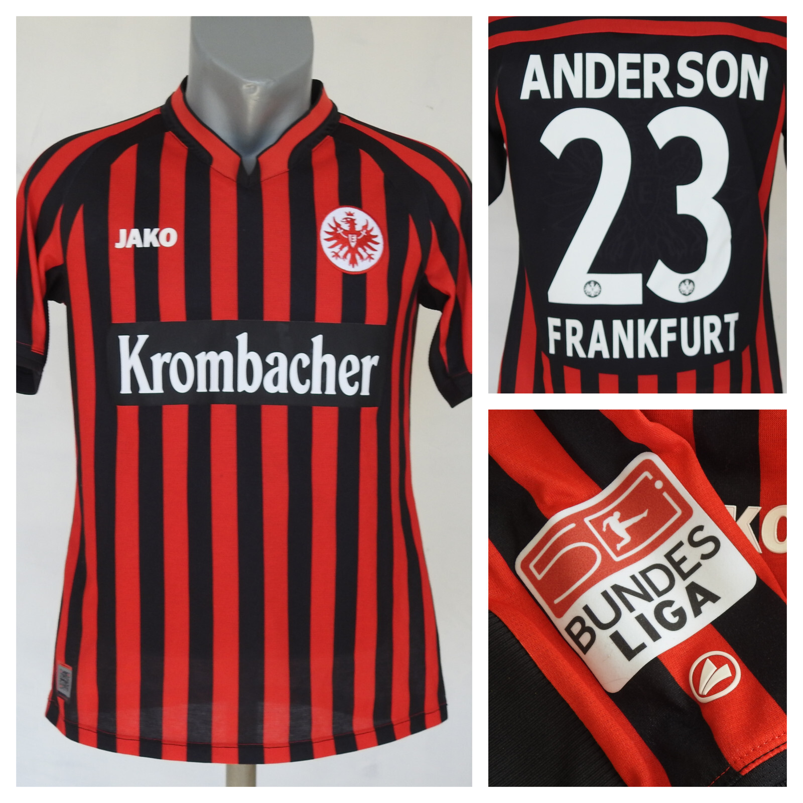Eintracht Frankfurt長袖 JAKO 背番号11 CHA XL Eintracht Frankfurt長袖 JAKO 背番号11 CHA XL 2007-09