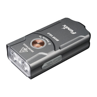 Fenix E03R v2.0 500 Lumen Rechargeable Keychain Flashlight with Red LED