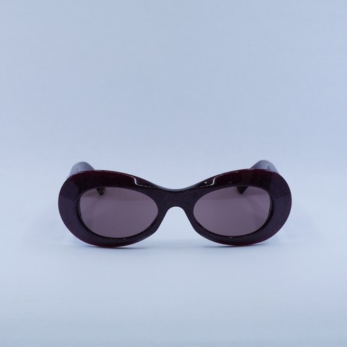 Pre-owned Gucci Gg1696s 003 Violet Cosmic Glitter/violet 51-20-140 Sunglasses In Purple