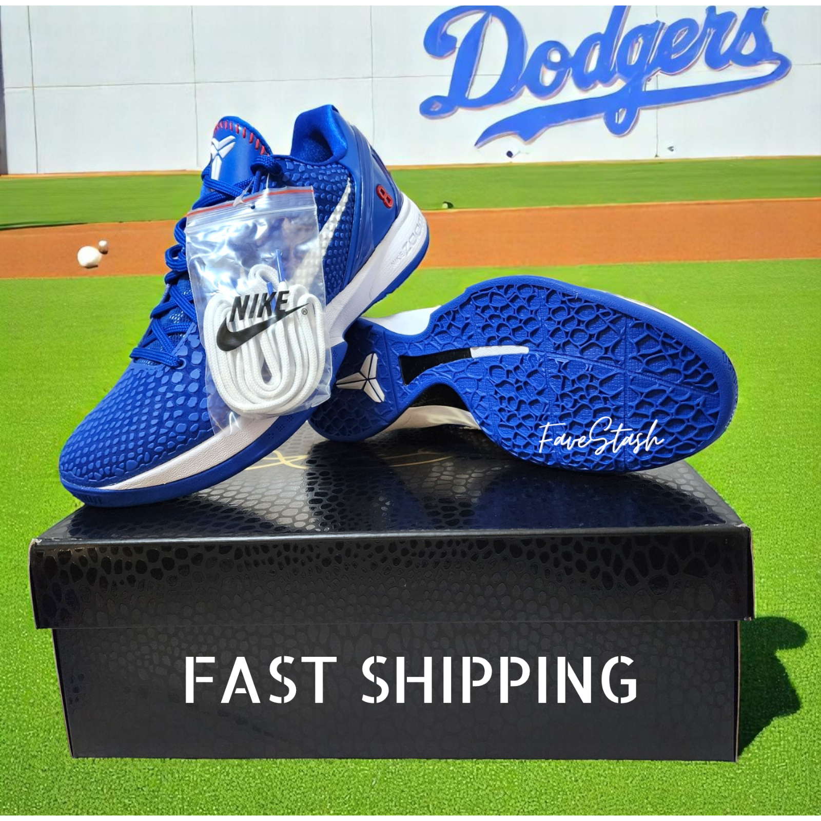 Nike Kobe Bryant 6 Protro Dodgers 2025 Blue CW2190-400 Men's