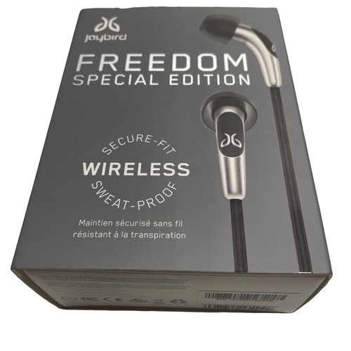 Logitech Jaybird Freedom Special Edition Bluetooth Headphones In-Ear Black