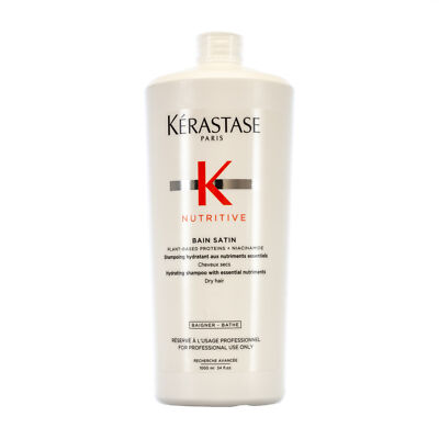 Kerastase Nutritive Bain Satin Shampoo 34oz/1L FAST SHIP