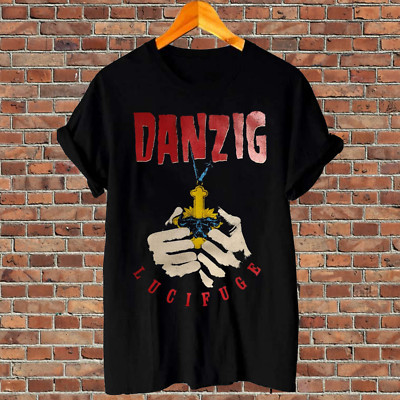 Rare Hot Danzig Lucifuge Cotton Men Black T Shirt S to 2345XL Gift Fans BE272