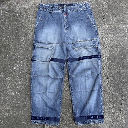 Vtg Y2K Marithe Francois Girbaud Jeans Blue Straps Wide 40 | eBay Vtg Y2K Marithe Francois Girbaud Jeans Blue Straps Wide 40 | eBay